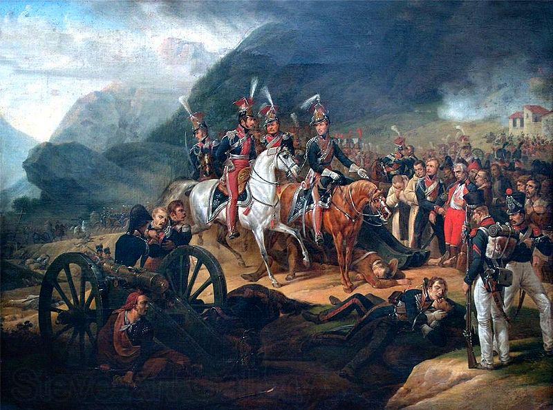 Horace Vernet Battle of Somosierra France oil painting art